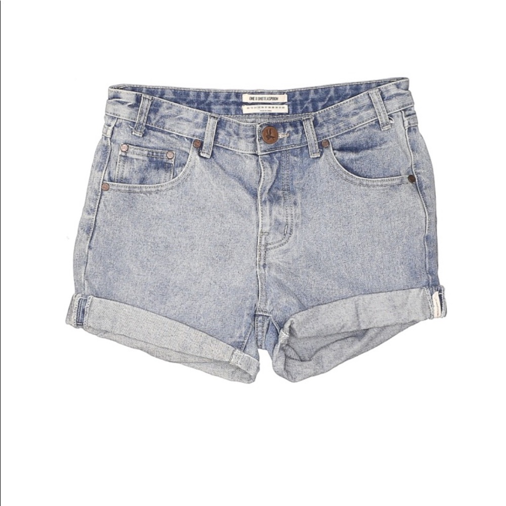 One by Oneteaspoon Charger Jean Shorts
